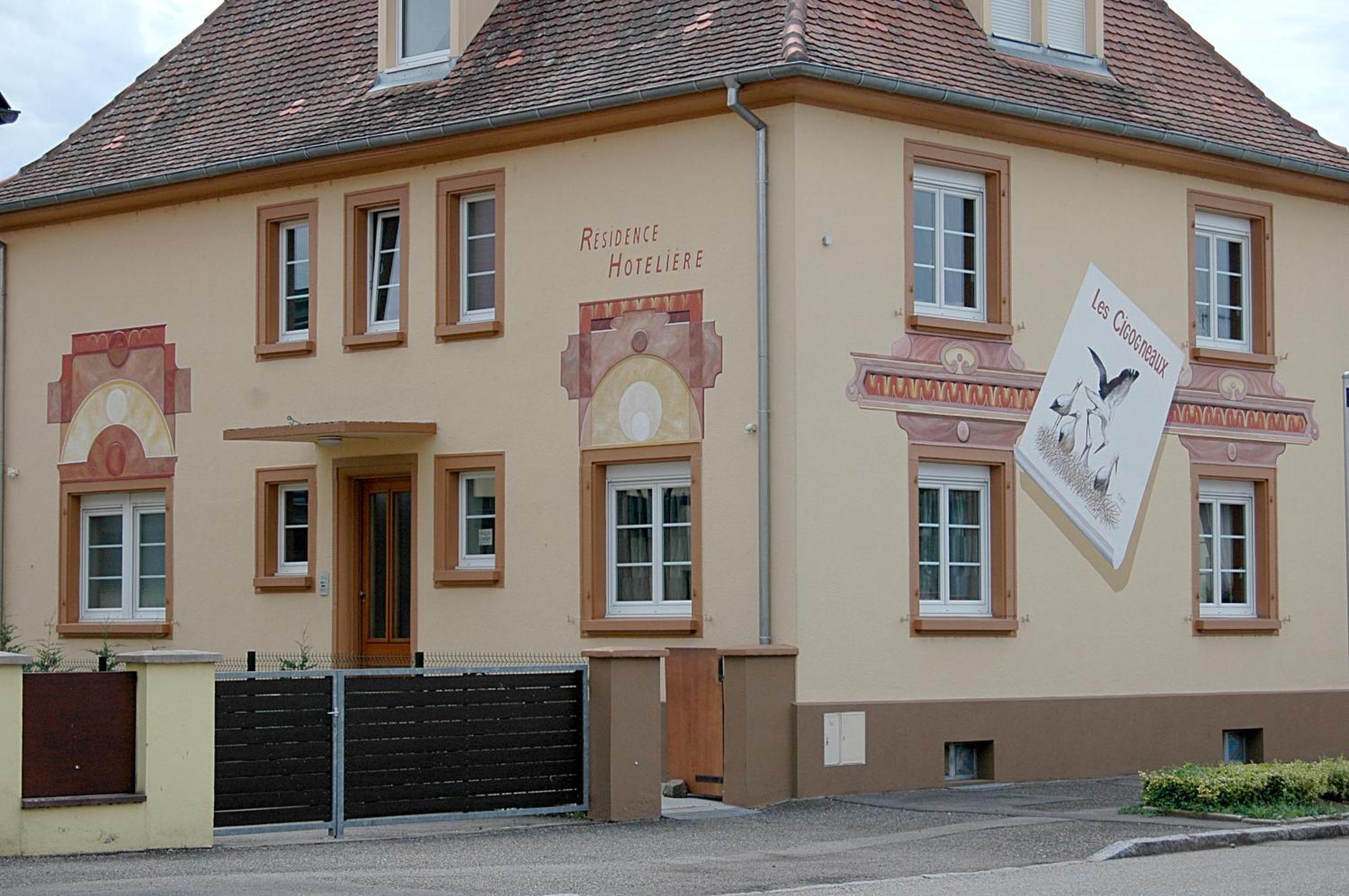 Residence Les Cigogneaux Ostheim Exteriér fotografie